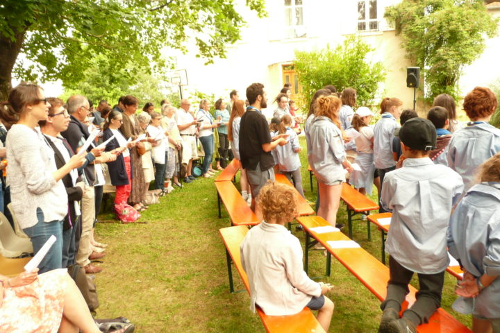 Fête d'été de la paroisse Lyon Rive Gauche : culte