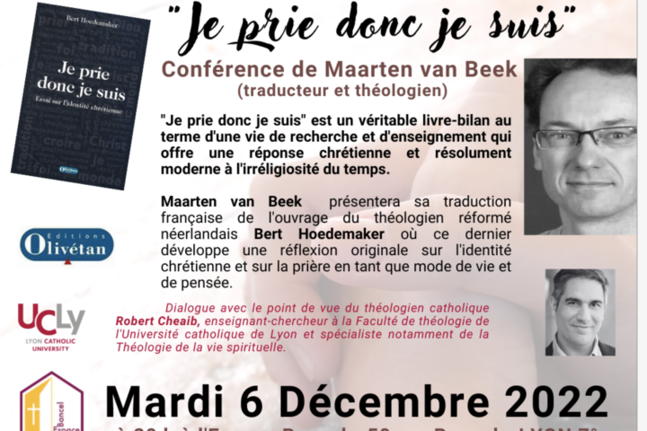Je prie donc je suis - Conférence de Maarten van Geek